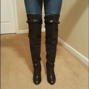 Over knee sexy boots